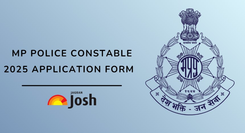 MP Police Constable application form 2025 link